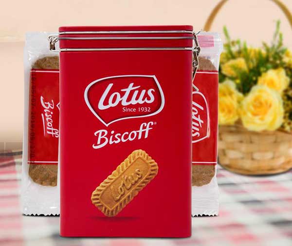 比利時(shí)進(jìn)口曲奇餅干鐵盒包裝