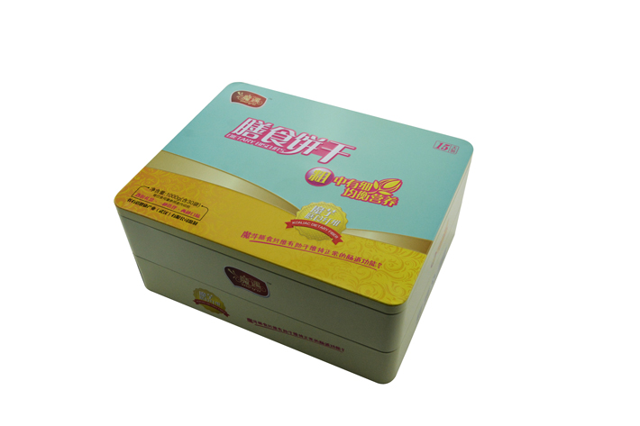 定制長方形餅干鐵盒