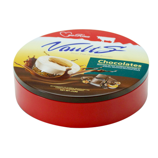 圓形巧克力糖果鐵罐 圓形巧克力糖果鐵罐