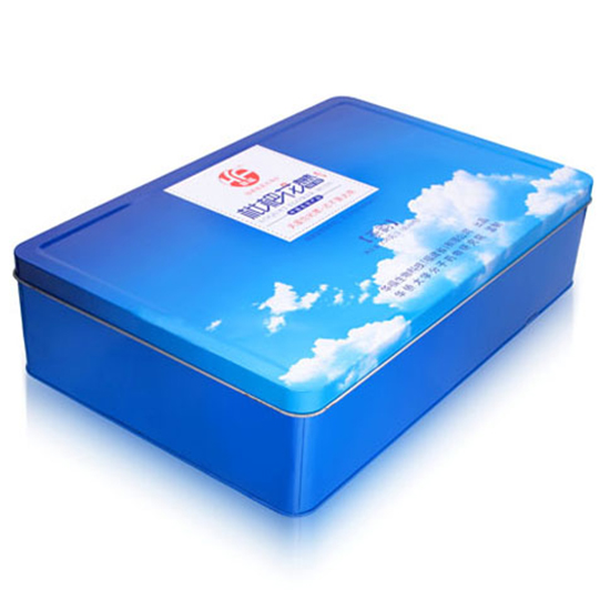 藍色茶葉鐵盒包裝 藍色茶葉鐵盒包裝