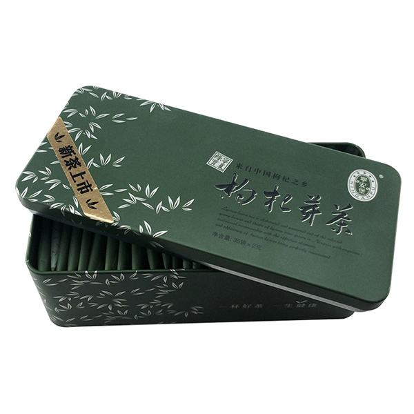 長方形枸杞茶鐵盒包裝