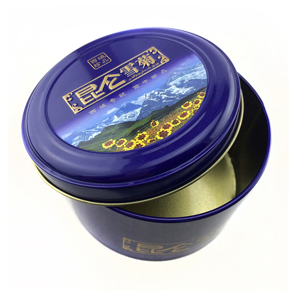 雪菊茶葉鐵盒 雪菊茶葉鐵盒