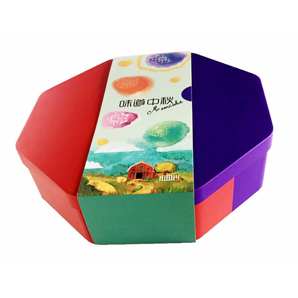 八邊形月餅鐵盒 八邊形月餅鐵盒