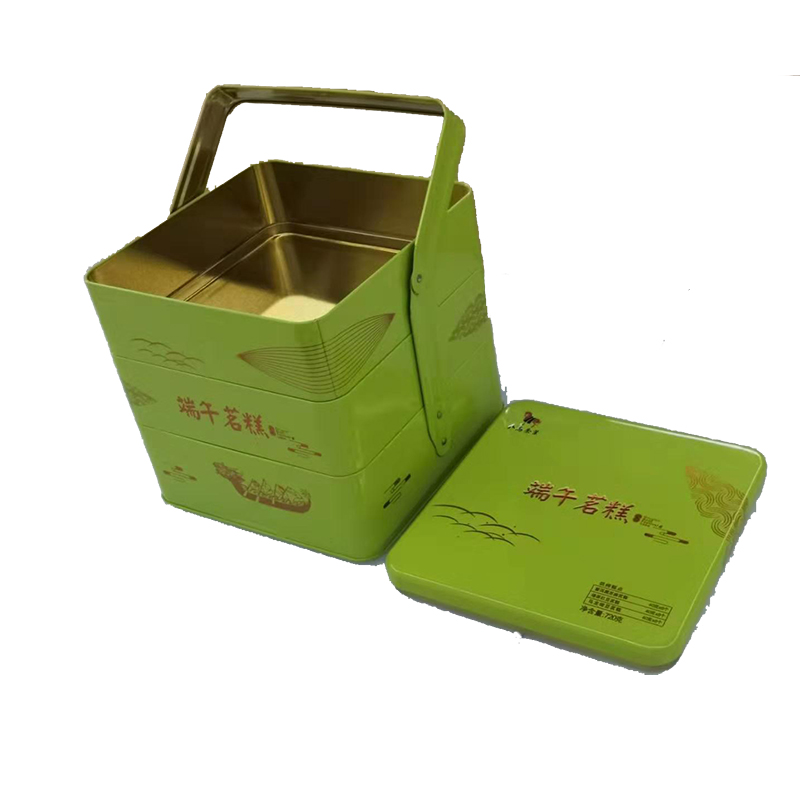 手提三層禮品鐵盒 手提三層禮品鐵盒