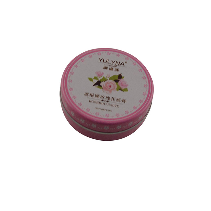圓形雪花膏化妝品鐵盒 圓形雪花膏化妝品鐵盒
