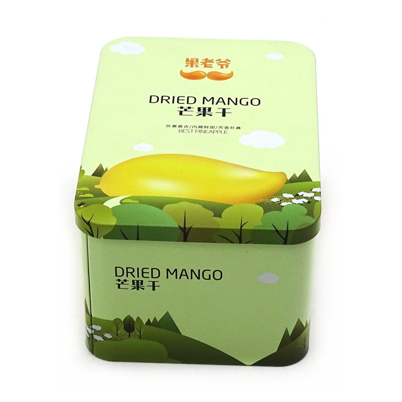 芒果干糖果鐵盒 芒果干糖果鐵盒