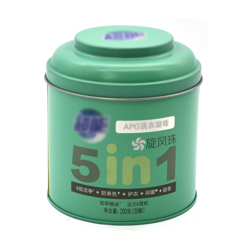 洗衣凝珠鐵罐包裝 洗衣凝珠鐵罐包裝