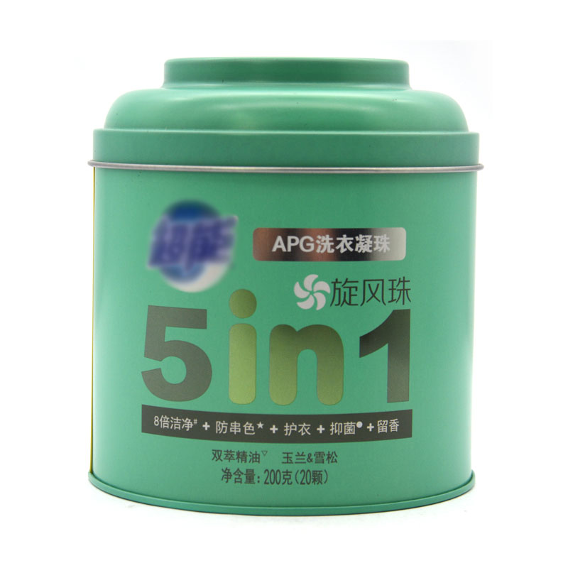 洗衣凝珠鐵罐包裝 洗衣凝珠鐵罐包裝