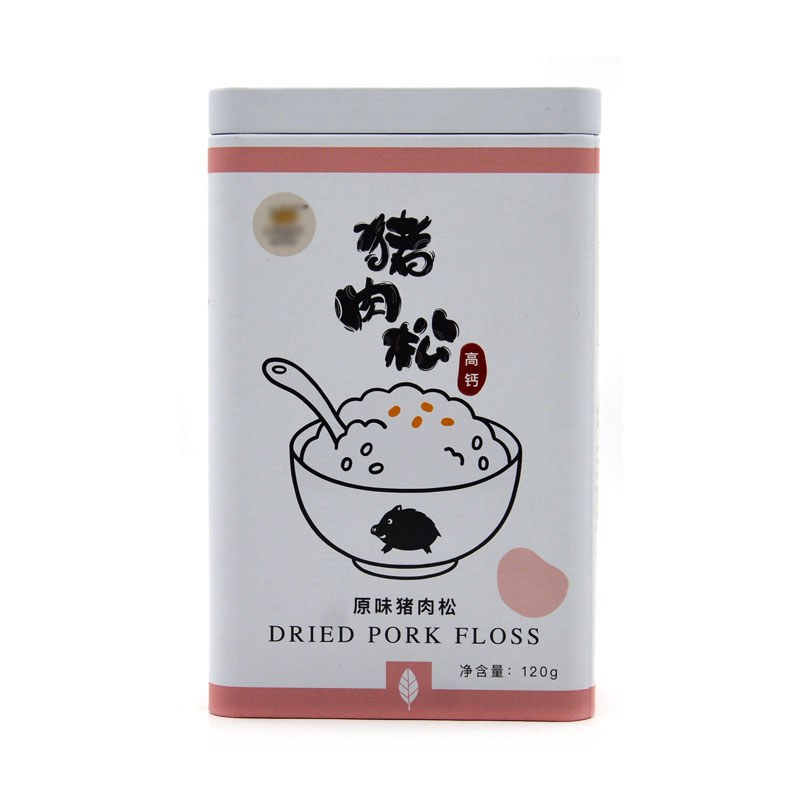 120g豬肉松食品鐵盒 120g豬肉松食品鐵盒