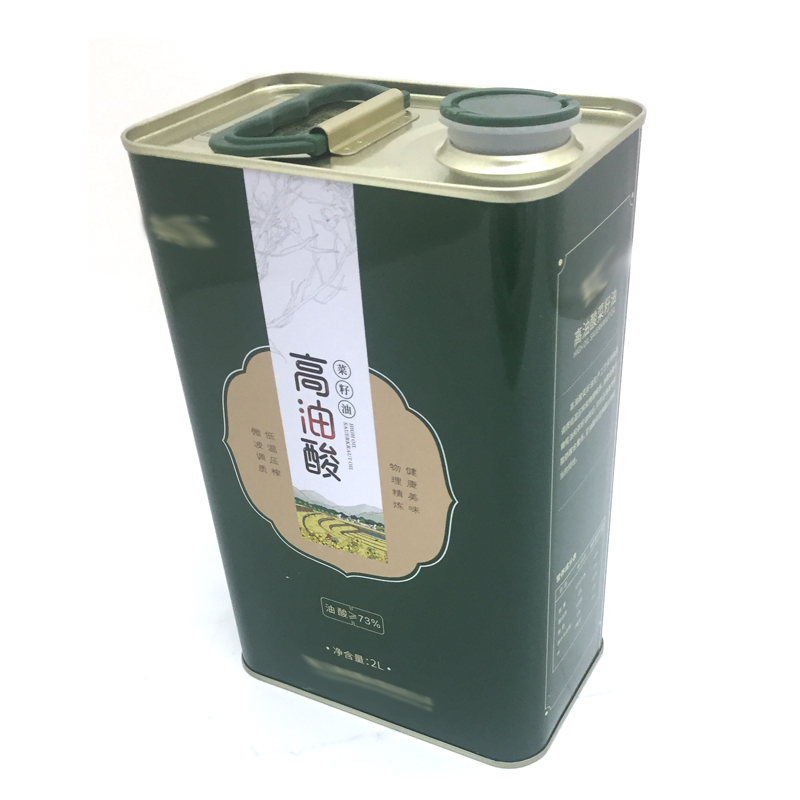 方形食用油2升鐵罐 方形食用油2升鐵罐