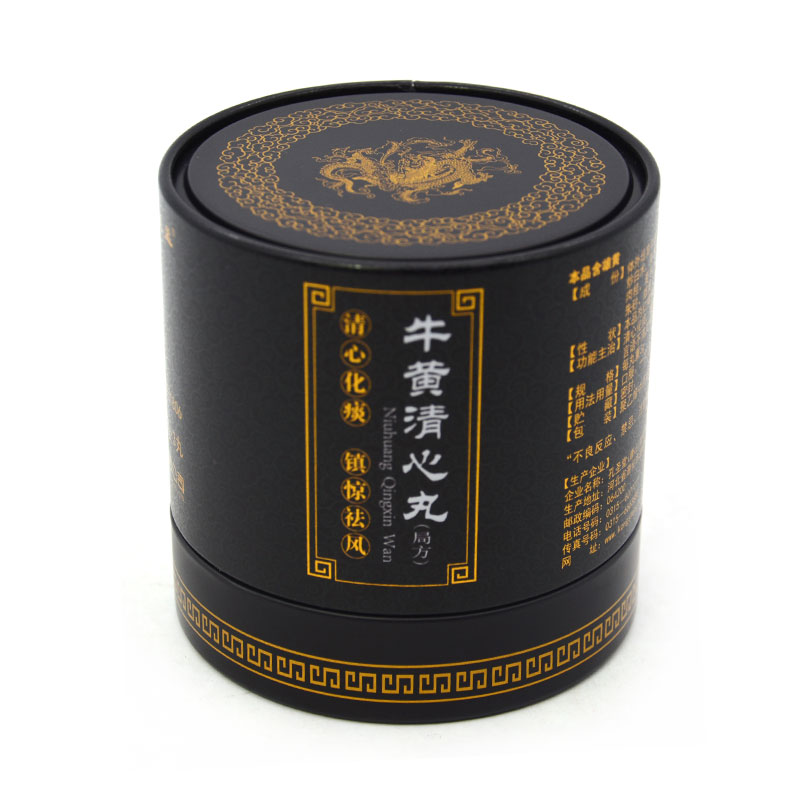 牛黃清心丸保健品鐵罐 牛黃清心丸保健品鐵罐