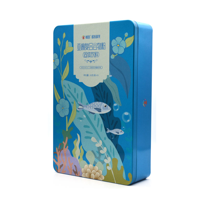 定制谷物粉飲料鐵盒 定制谷物粉飲料鐵盒