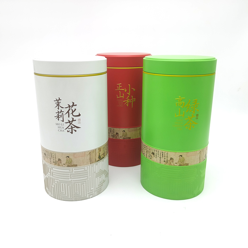 圓柱茶葉鐵罐